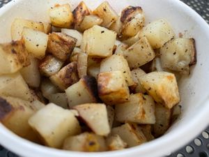 hash browns  at Liberation Kitchen in Chicago
