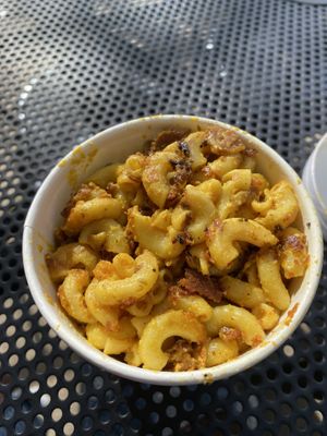 Fried bacon mac at Liberation Kitchen in Chicago