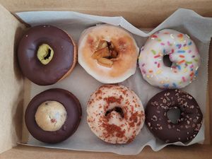Assorted box, several unique flavors! at Liberation Kitchen in Chicago