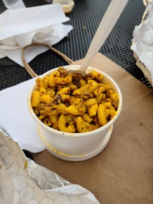 "Bacon" Mac n' Cheese at Liberation Kitchen in Chicago