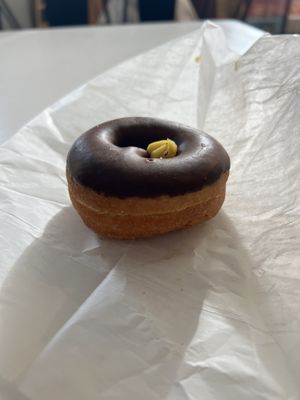 Eclair donut  #Veganuary at Liberation Kitchen in Chicago