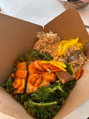 Togarashi Bowl (No seaweed) at Liberation Kitchen in Chicago