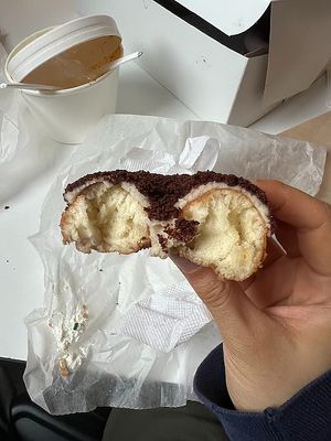 flapjack donut - my fav at Liberation Kitchen in Chicago