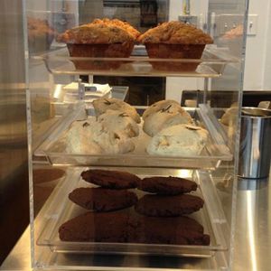 We've got rotating baked goods by Kelly Peloza! at Liberation Kitchen in Chicago