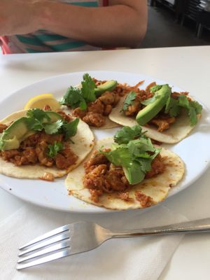 Korean tacos  at Liberation Kitchen in Chicago