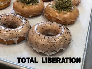  Charity donut - 50% benefits a different nonprofit each month at Liberation Kitchen in Chicago
