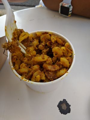 Bacon mac and cheese at Liberation Kitchen in Chicago