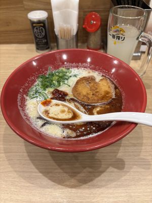 Vegan ramen  at Ippudo Ramen - Shijo Karasuma in Kyoto