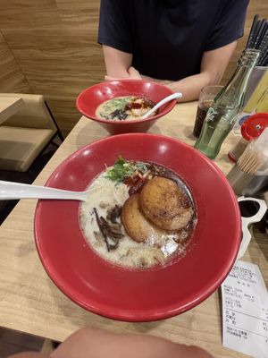 Very tasty, vegan and a little bit spicy 😍  at Ippudo Ramen - Shijo Karasuma in Kyoto