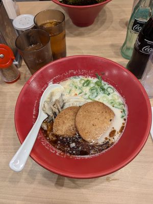 vegan ramen at Ippudo Ramen - Shijo Karasuma in Kyoto