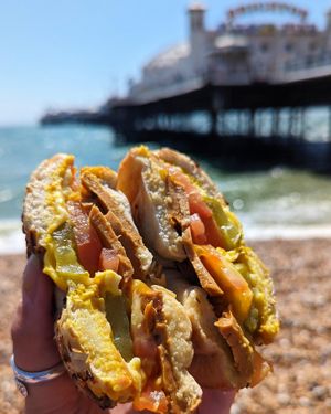  at Bagelman  in Brighton