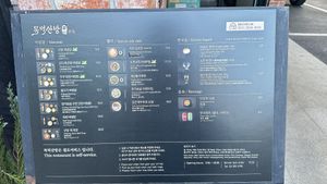 Menu  at Mokmyeoksanbang - 목멱산방 in Seoul