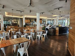 Interior at Food Court at Alma Resort in Cam Lam