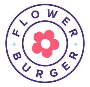 Logo  at Flower Burger in Padua