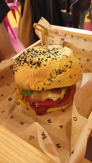 Spicy cecio at Flower Burger in Padua