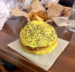 Spicy Cecio (wasn't actually spicy) at Flower Burger in Padua