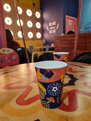 Inside at Flower Burger in Padua