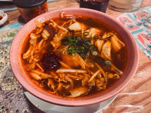 Spicy Ramen  #Veganuary at  Ramen Toriton - ラーメントリトン in Kyoto