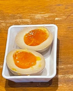 Cautions, not vegan.   at  Ramen Toriton - ラーメントリトン in Kyoto