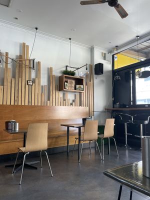   at Wazzup Falafel in Northcote