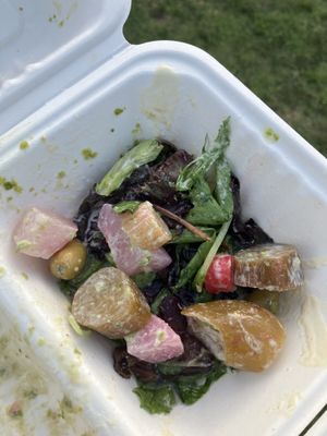   at Wazzup Falafel in Northcote