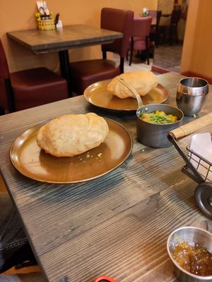 Puri breads at Keep Chaating in London