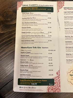 Snacks  at Keep Chaating in London