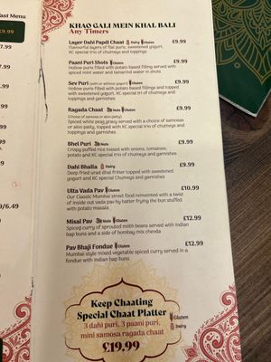 More snacks  at Keep Chaating in London