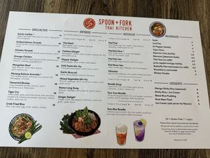   at Spoon + Fork in Mckinney