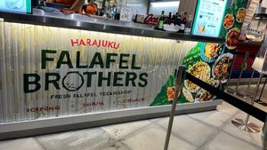   at Falafel Brothers - Harajuku in Tokyo