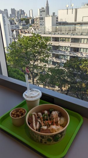 Great view at Falafel Brothers - Harajuku in Tokyo