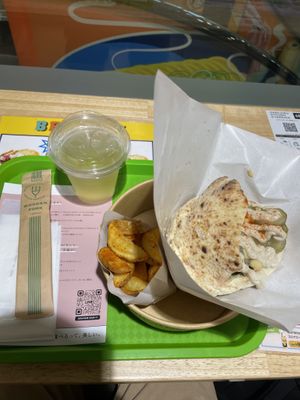   at Falafel Brothers - Harajuku in Tokyo