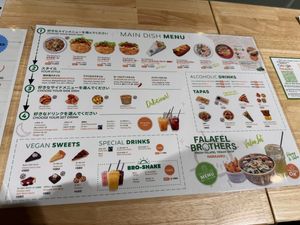   at Falafel Brothers - Harajuku in Tokyo