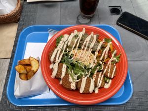 Mediterranean Falafel Bowl   at Falafel Brothers - Harajuku in Tokyo