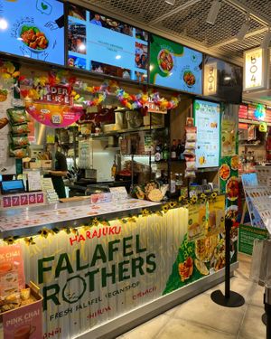Falafel Brothers Harajuku storefront at Falafel Brothers - Harajuku in Tokyo