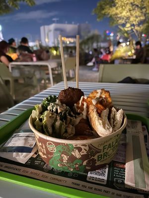   at Falafel Brothers - Harajuku in Tokyo