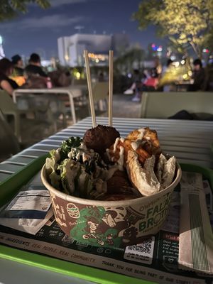   at Falafel Brothers - Harajuku in Tokyo