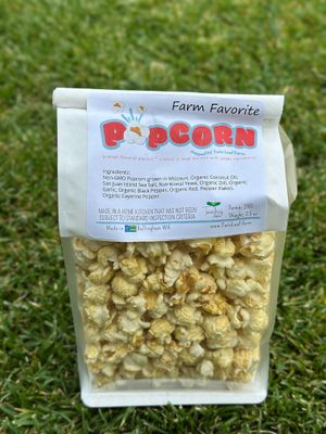 Farm Favorite is our vegan cheese blend of nutritional yeast and herbs & spices.  It's so addicting.  Live in Whatcom County?  We deliver! at Twin Leaf Farm - Office in Bellingham