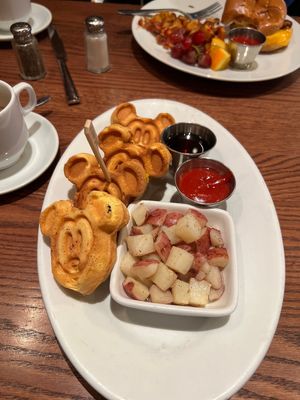   at Disneyland - Carnation Cafe in Anaheim