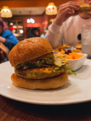 Chef’s Veggie Burger  at Disneyland - Carnation Cafe in Anaheim