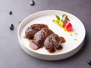 黑椒猴菇排  at Ru Pure Vegan - 博华广场店 in Shanghai