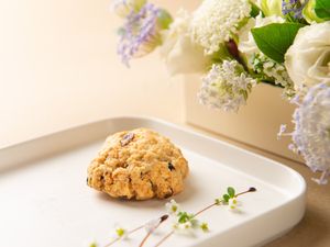 蔓越莓司康 Cranberry Scone  at Ru Pure Vegan - 博华广场店 in Shanghai
