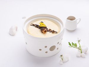 小雪豆腐 Snowing Beancurd   at Ru Pure Vegan - 博华广场店 in Shanghai