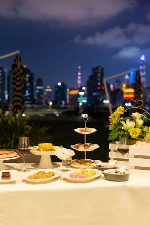 Terrace view desserts   at Ru Pure Vegan - 博华广场店 in Shanghai