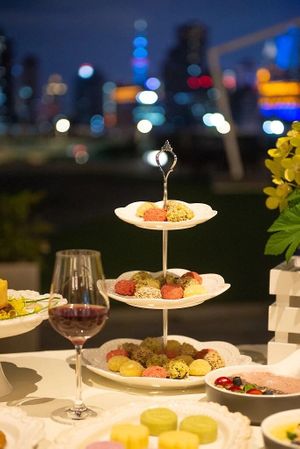 Terrace view desserts   at Ru Pure Vegan - 博华广场店 in Shanghai