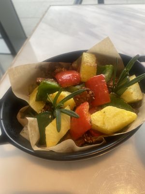 Mushroom / new on the menuu  at Ru Pure Vegan - 博华广场店 in Shanghai