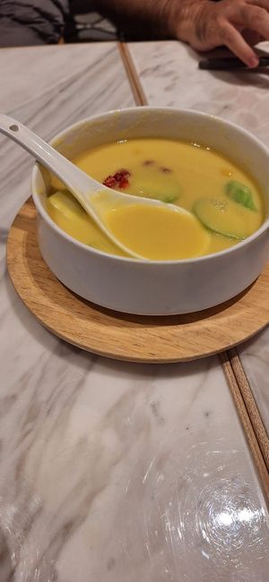 Pumpkin soup at Ru Pure Vegan - 博华广场店 in Shanghai