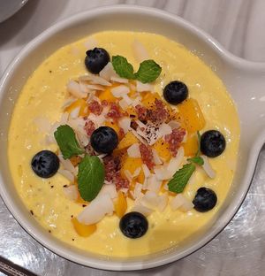 Mango dessert at Ru Pure Vegan - 博华广场店 in Shanghai