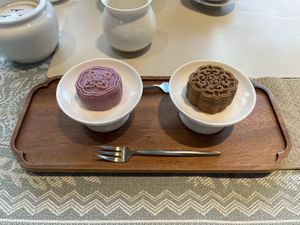 Included and free (I was stunned and flabbergasted)  at Ru Pure Vegan - 博华广场店 in Shanghai