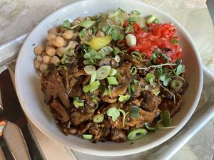 Earthly Eats Bowl  at Kayma Algerian Eatery in San Francisco